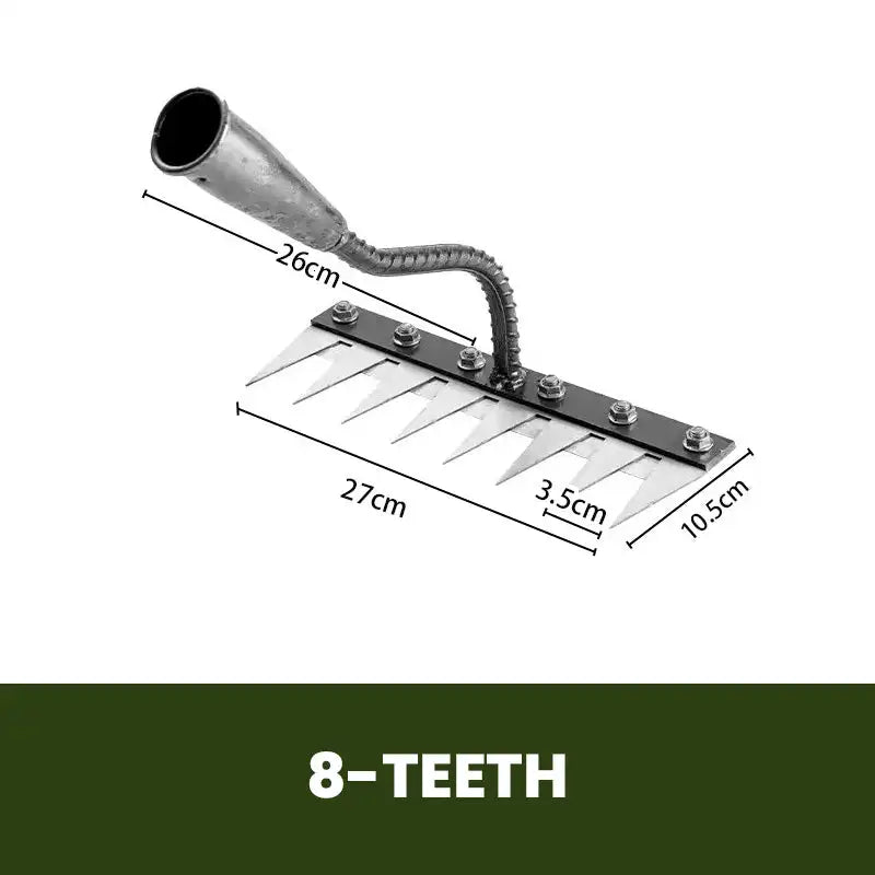 Multi-Use Agricultural Rake Carbon