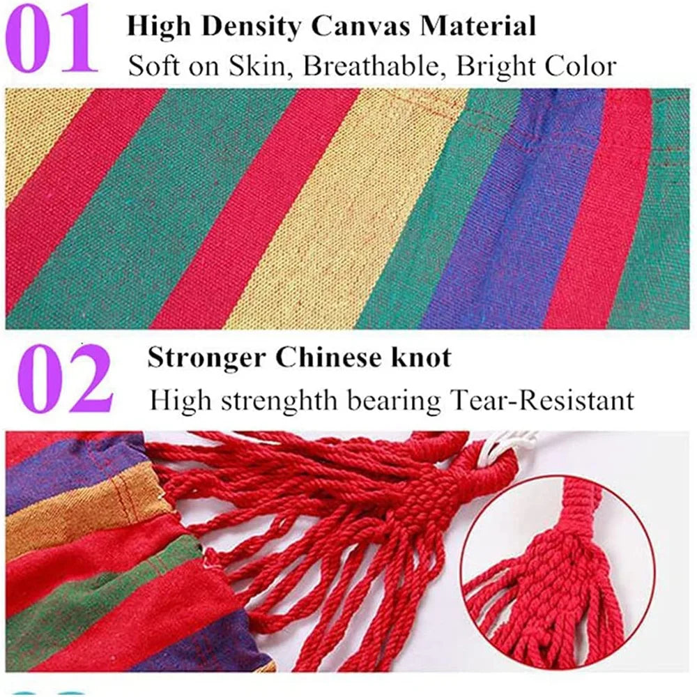 Double Canvas Cotton Hammock