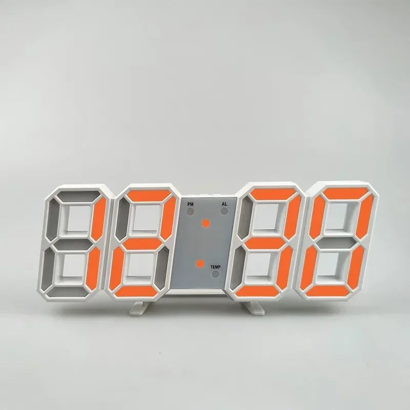 3D LED Digital Alarm Clock