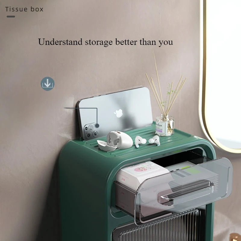 Wall Mounted Toilet Paper Holder