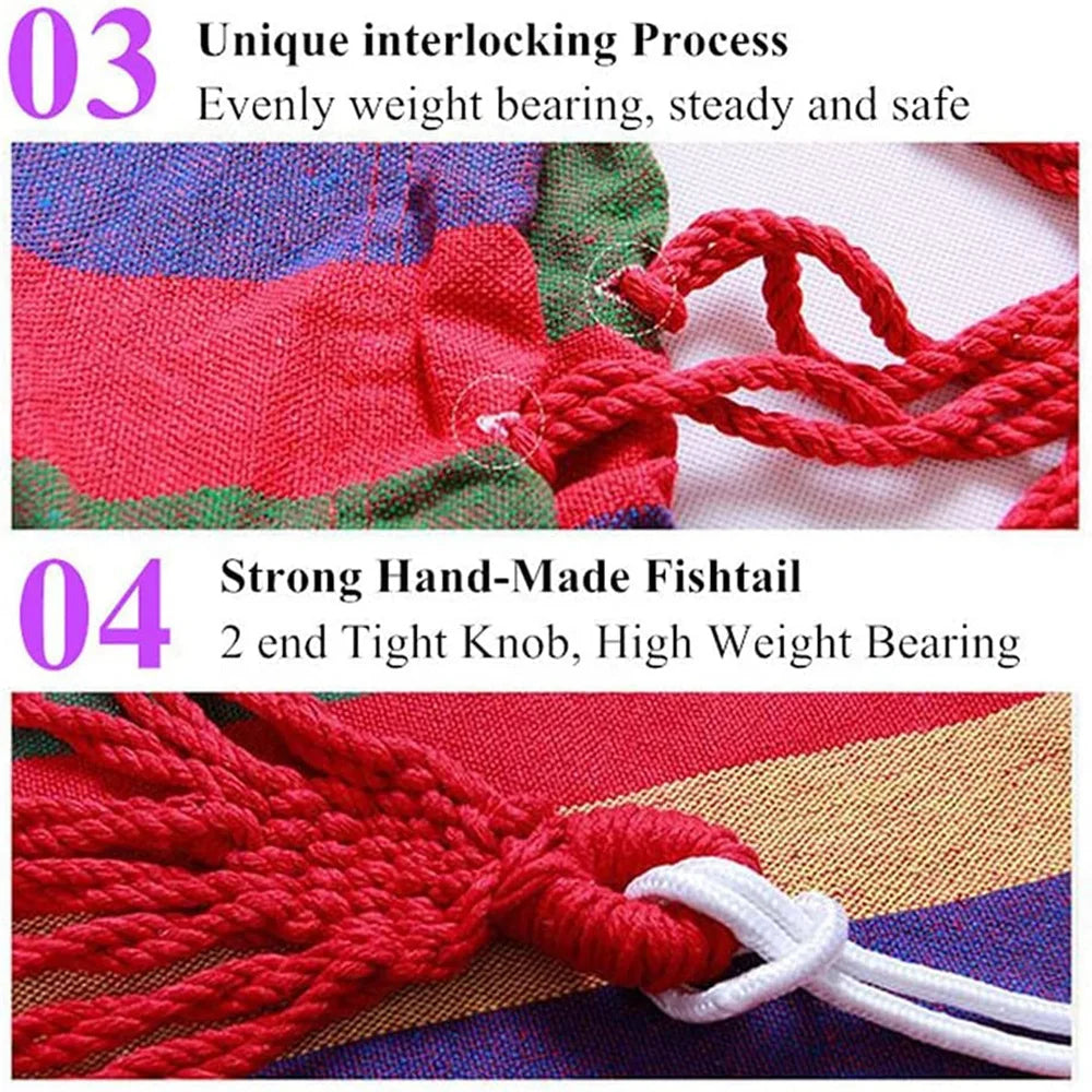 Double Canvas Cotton Hammock