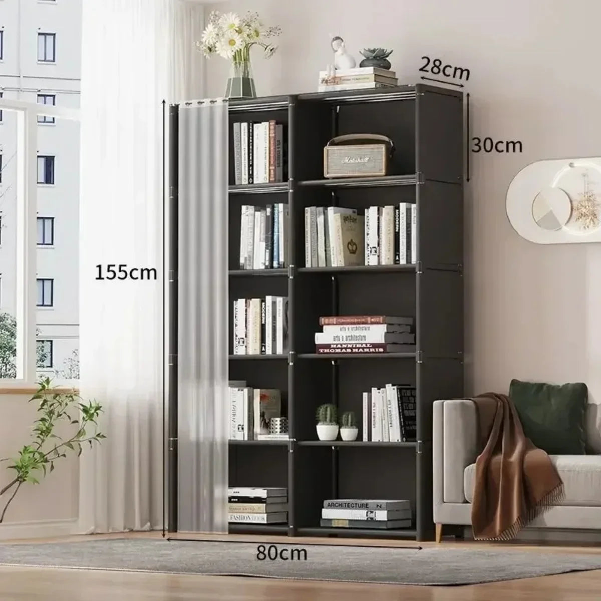 High Capacity Plastic Storage Cabinet
