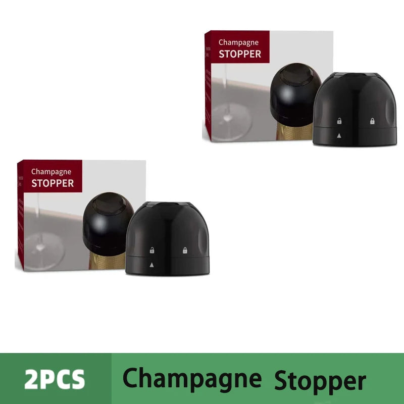 Vacuum Wine Bottle Stopper Seal Push