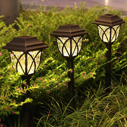 2pcs LED Solar Lawn Lights