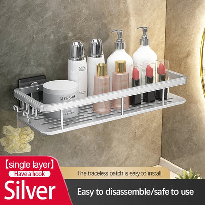 Stainless Steel Suction Shower Rack