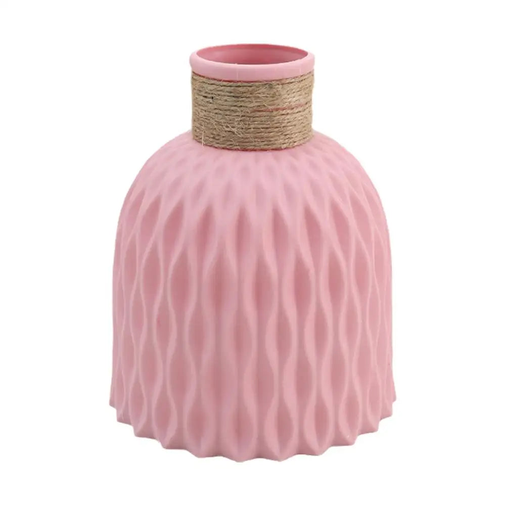 Rope Plastic Vase