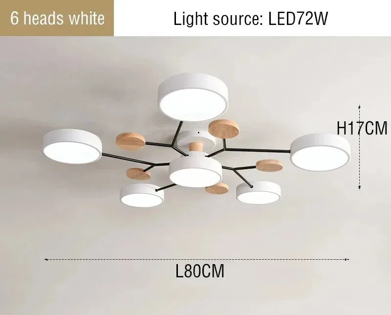 Modern Macaron LED Ceiling Pendant Lamp