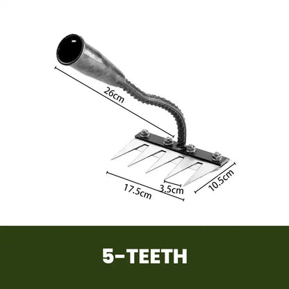Multi-Use Agricultural Rake Carbon