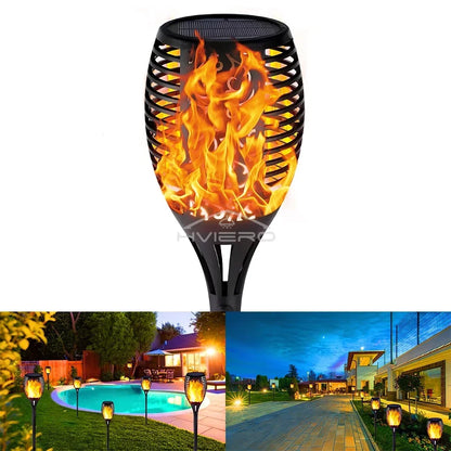 12LED Solar Flame Light