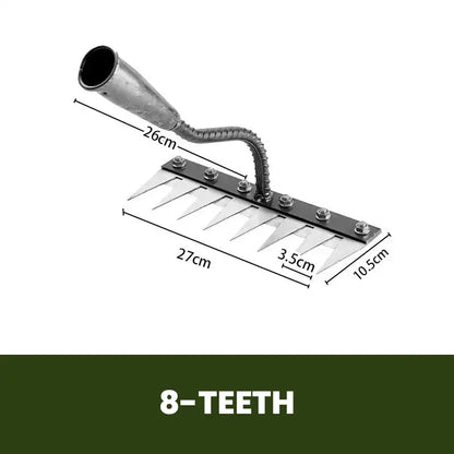 Multi-Use Agricultural Rake Carbon
