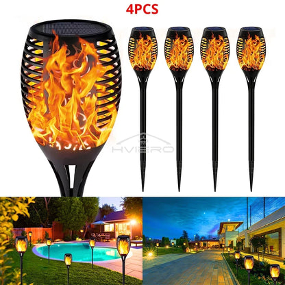 12LED Solar Flame Light
