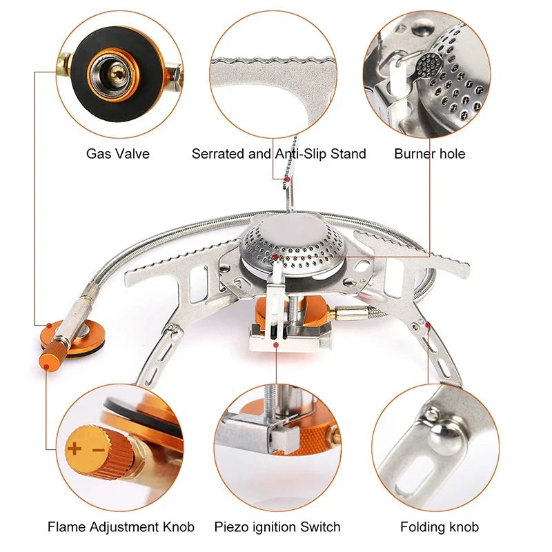 Portable Folding Camping Gas Stove