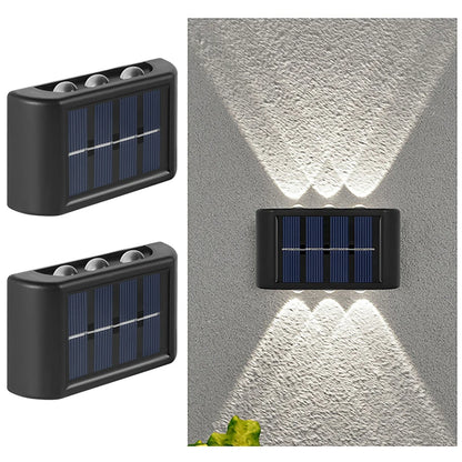 6LED Solar Wall Light