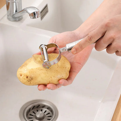 Stainless Steel Vegetable Fruit Grater Peeler Slicer