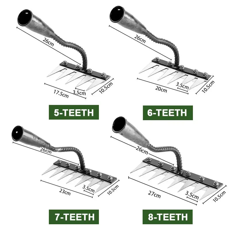 Multi-Use Agricultural Rake Carbon