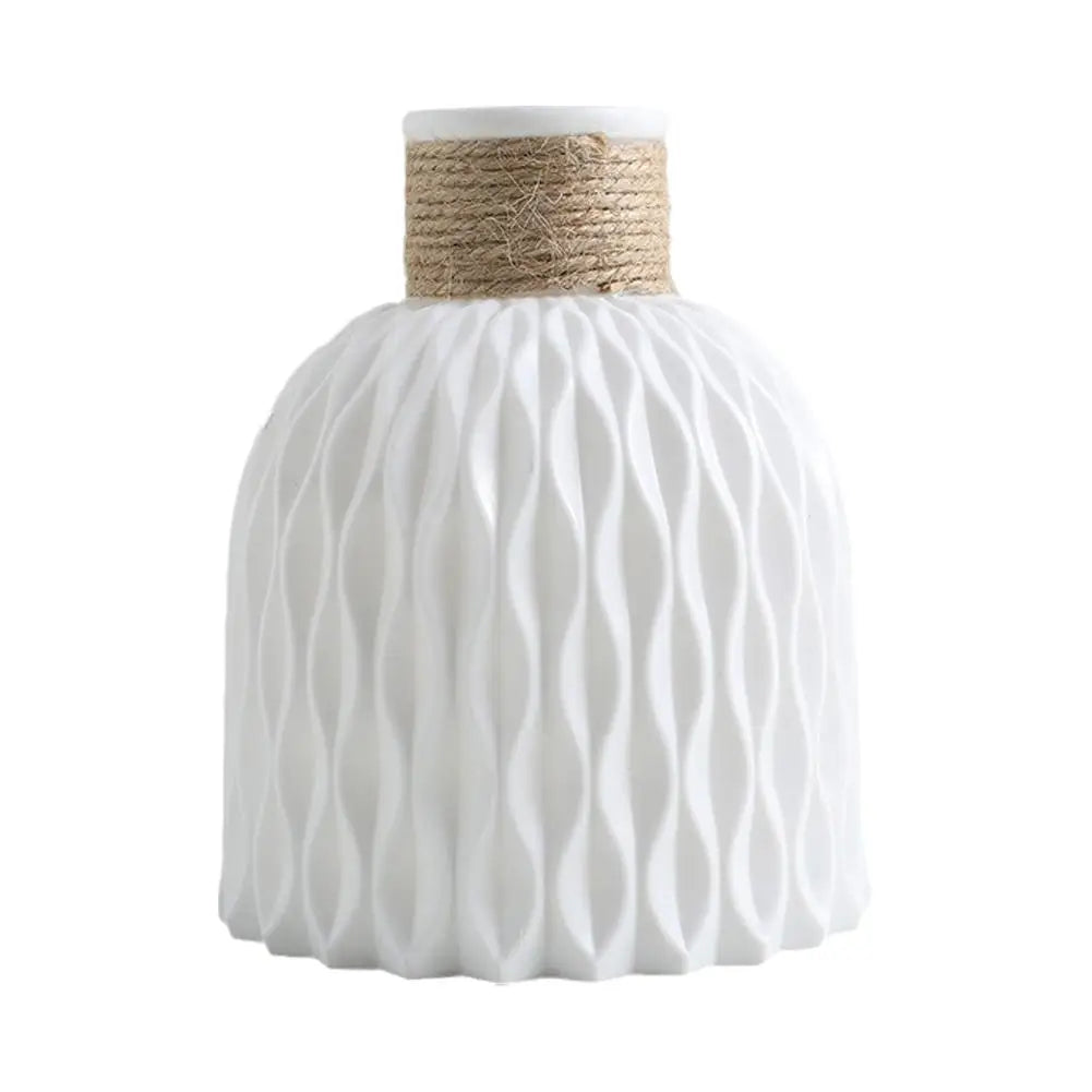 Rope Plastic Vase