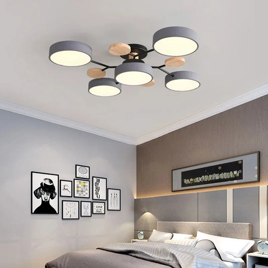 Modern Macaron LED Ceiling Pendant Lamp