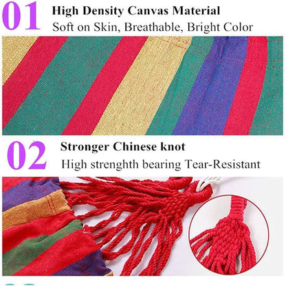 Double Canvas Cotton Hammock
