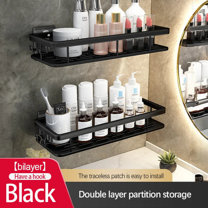Stainless Steel Suction Shower Rack