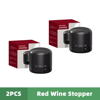 Vacuum Wine Bottle Stopper Seal Push