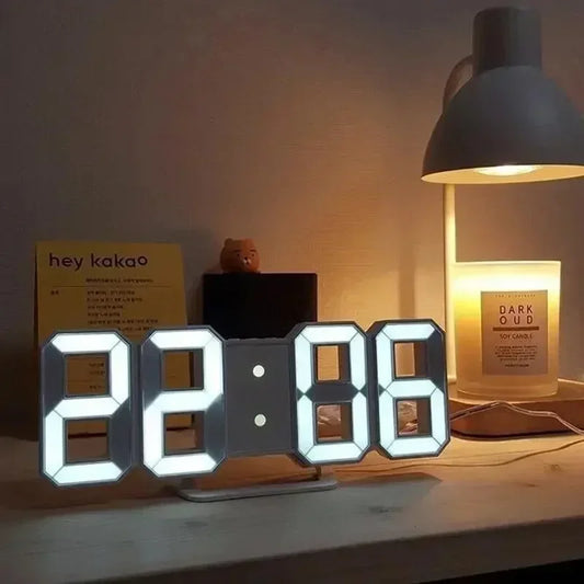 3D LED Digital Alarm Clock