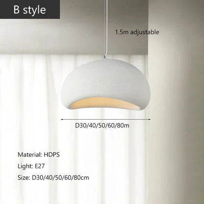 Modern Nordic Wabi Sabi LED Chandelier