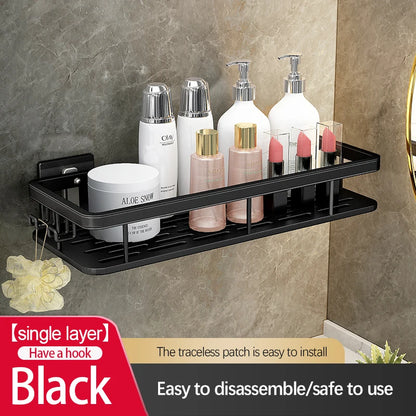Stainless Steel Suction Shower Rack