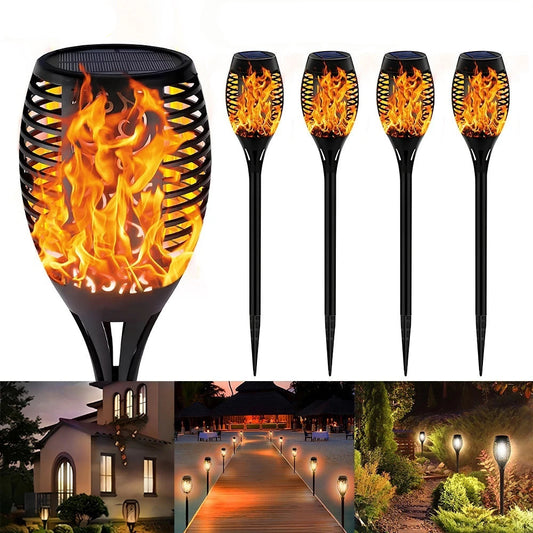 12LED Solar Flame Light