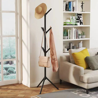 Vertical Tree Branch Clothes Rack