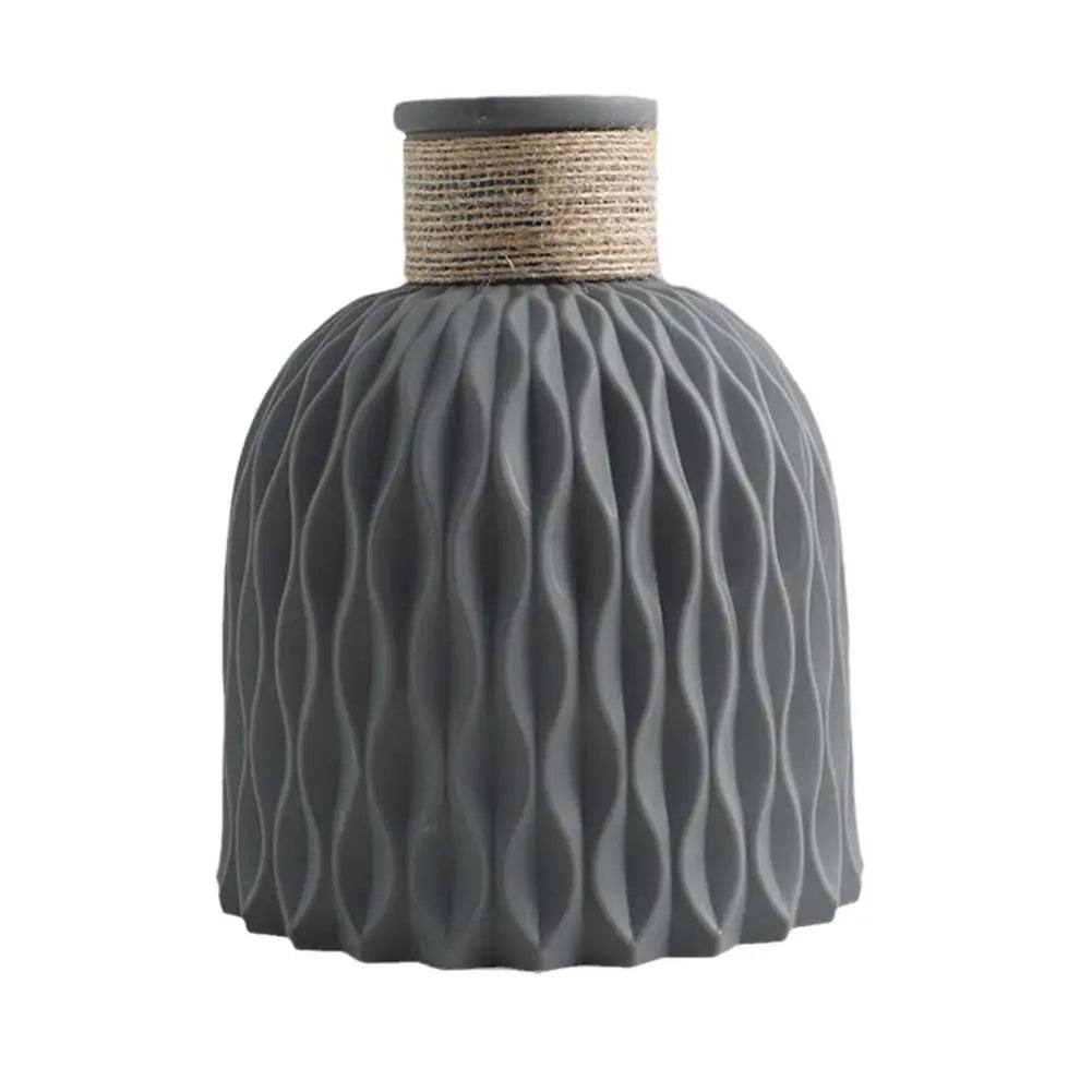 Rope Plastic Vase