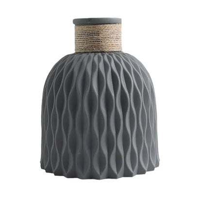 Rope Plastic Vase
