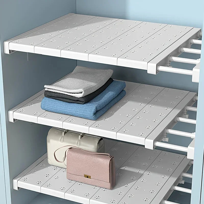 Multi-Functional Storage Shelf Partition