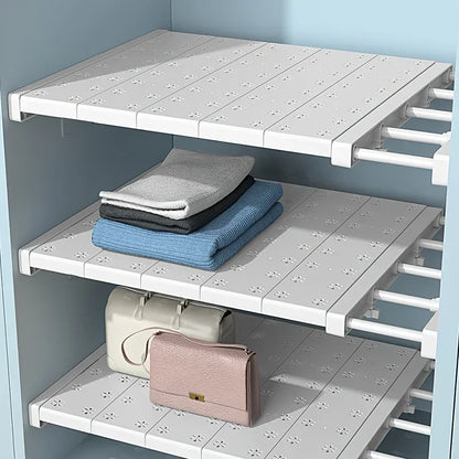 Multi-Functional Storage Shelf Partition
