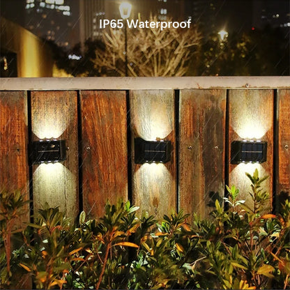 6LED Solar Wall Light