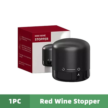 Vacuum Wine Bottle Stopper Seal Push