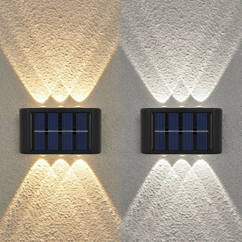 6LED Solar Wall Light
