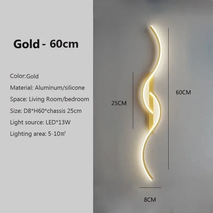 Modern Minimalist LED Wall Lamp
