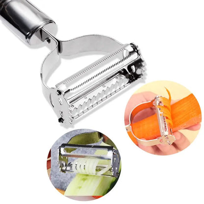 Stainless Steel Vegetable Fruit Grater Peeler Slicer