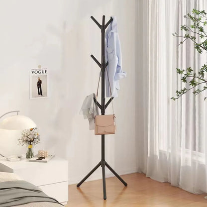 Vertical Tree Branch Clothes Rack