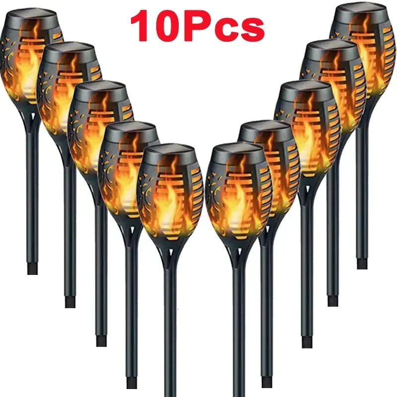 12LED Solar Flame Light