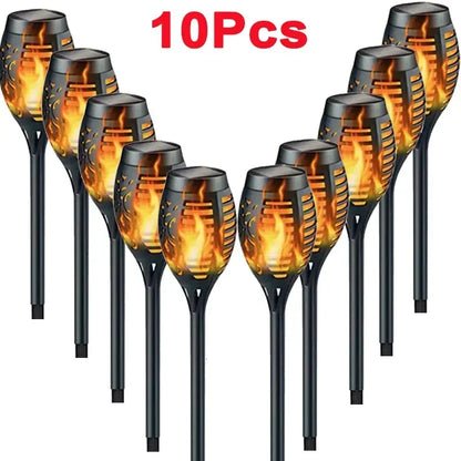 12LED Solar Flame Light