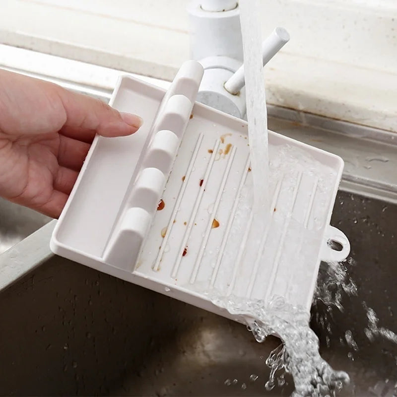Non-Slip Kitchen Spoon Fork Chopsticks Holder Rack