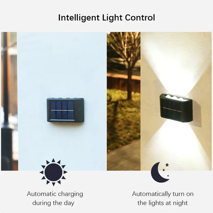 6LED Solar Wall Light