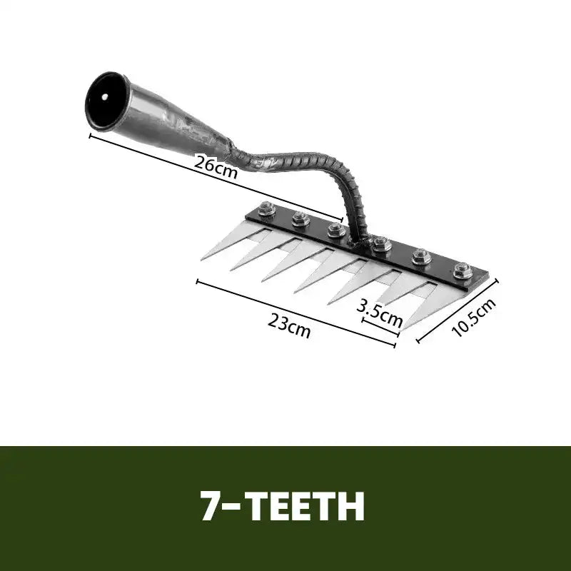 Multi-Use Agricultural Rake Carbon