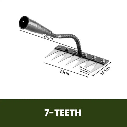 Multi-Use Agricultural Rake Carbon