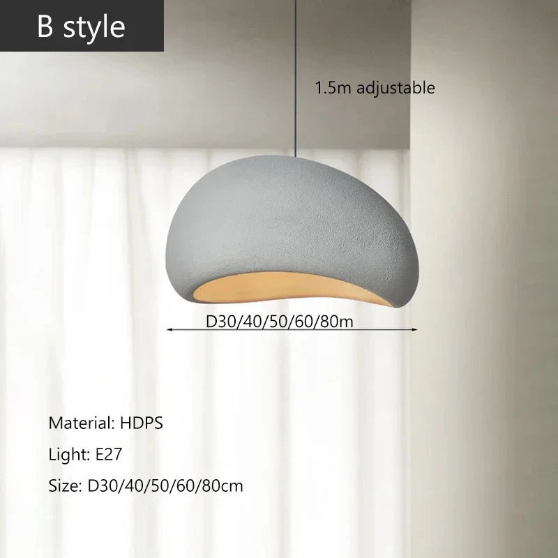 Modern Nordic Wabi Sabi LED Chandelier