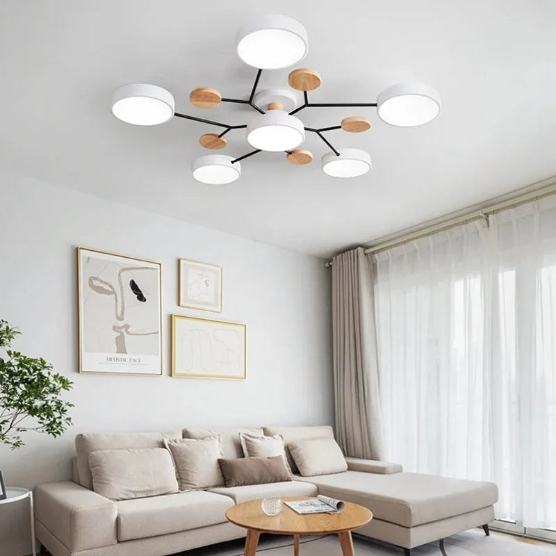 Modern Macaron LED Ceiling Pendant Lamp