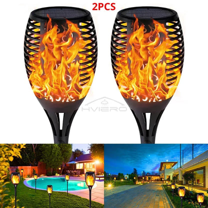12LED Solar Flame Light
