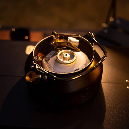 0.8L Portable Stainless Steel Camping Kettle