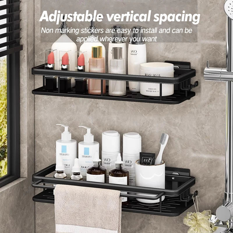 Stainless Steel Suction Shower Rack